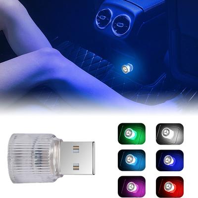 USB Светодиодный Автомобильный Свет Автомобильный Салон Атмосферный Свет Автомобильные аксессуары Для Mercedes Benz AMG GLC GLE CLA W204 W205 W203 W211 W212 W213