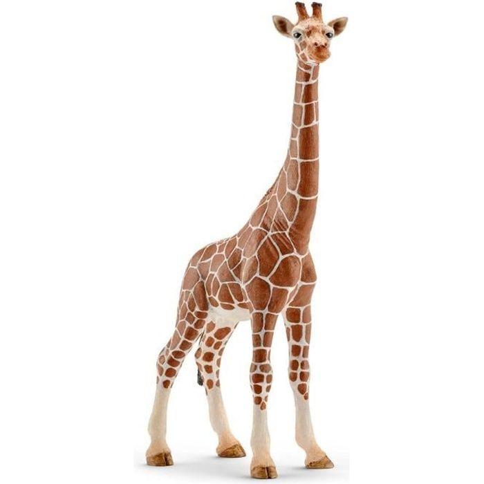Female Giraffe Figurine of the Savannah, SCHLEICH 14750 Wild Life, From 3 Years