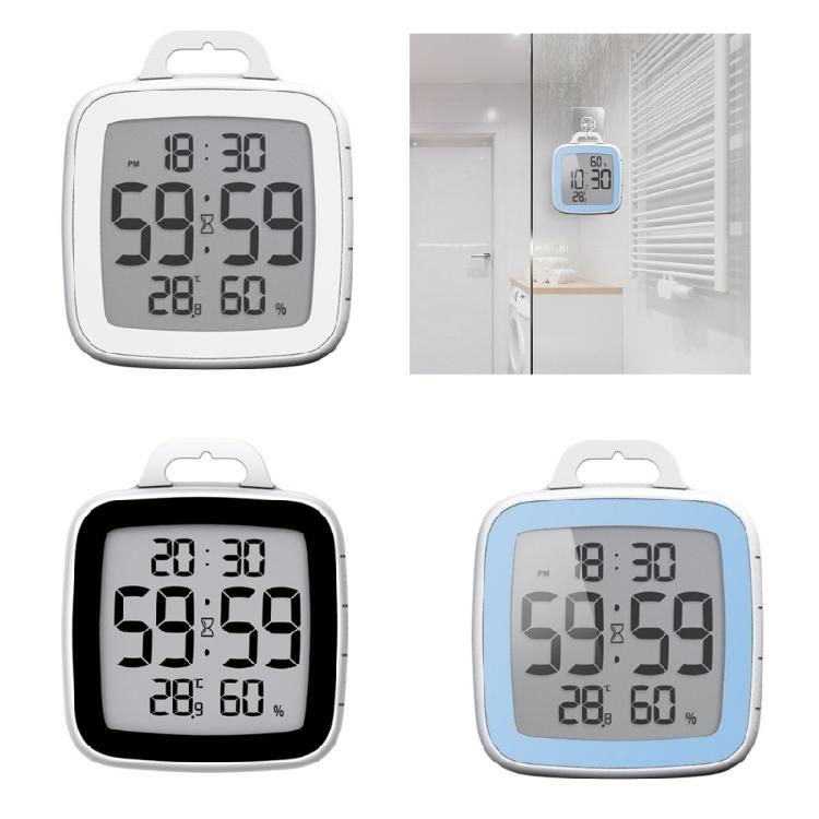 Bath Time Countdown Clock with Temperature Sensing and Humidity Indicator, for Cooking Studying Efficient Task Execution