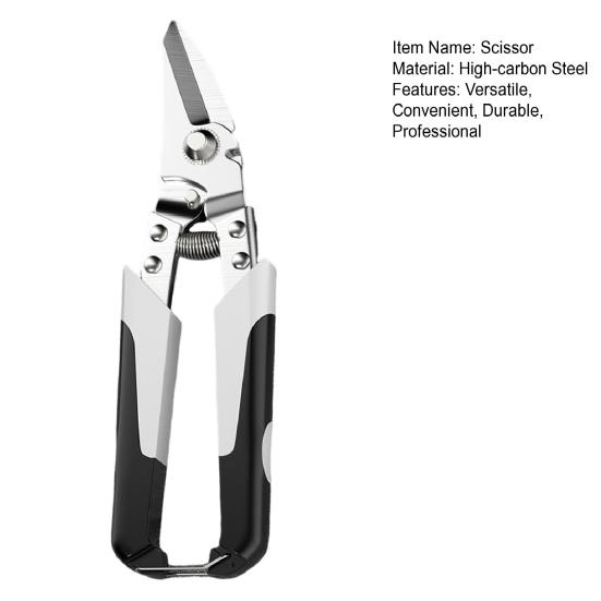 Промышленные ножницы из высокоуглеродистой стали, острый резак, универсальный инструмент для резки листового железа для мастерской, дома