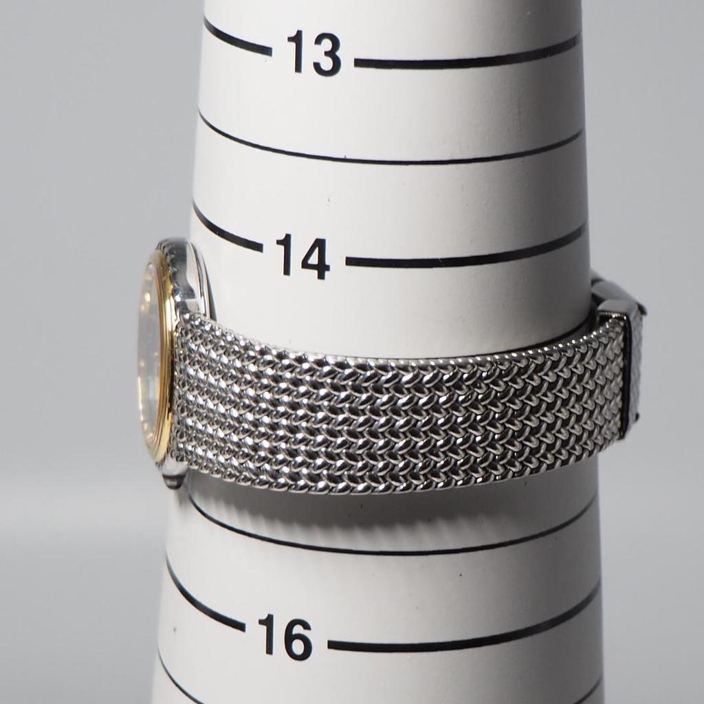 [USED] Credor SEIKO K18 Bezel Natural Stone Dial Watch C517