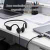 Магнитный кабель-зарядка Для наушников с костной проводимостью S106 Прочная конструкция из ПВХ Надежная подача питания Для офиса, спортзала