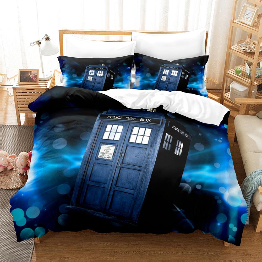 3D Архитектурный Пейзаж Домашний Комплект Постельных Принадлежностей Односпальная Кровать Двуспальная Кровать Полноразмерная Наволочка и Пододеяльник 2/3 шт Подарок