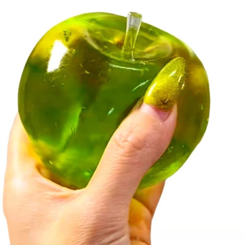 Squishy Green Apple Stress Ball  Soft Fidget Sensory Toy For   Slow Rebound Squeeze Toy
