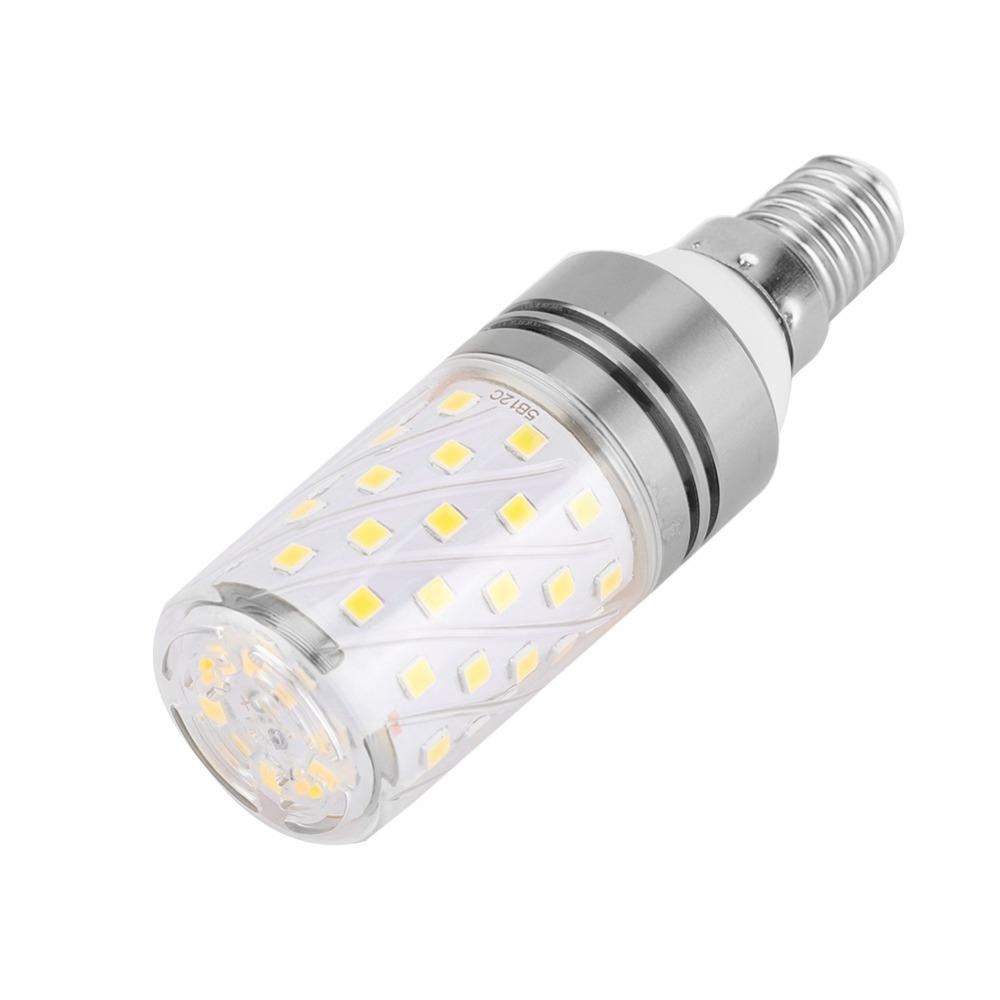 E14 Candelabra Light Bulb 12W Decorative Lamp Light Energy Saving Cylindrical Candle Bulb Office
