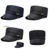 Fashionable Outdoor Sun Hat With Solid Color And Letter Print Design For Spring And Autumn Activities