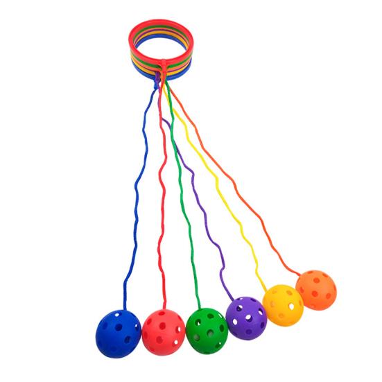 Обруч, мяч, скакалка, мяч для прыжков на лодыжке, игрушка для детей, спортивные игрушки на открытом воздухе