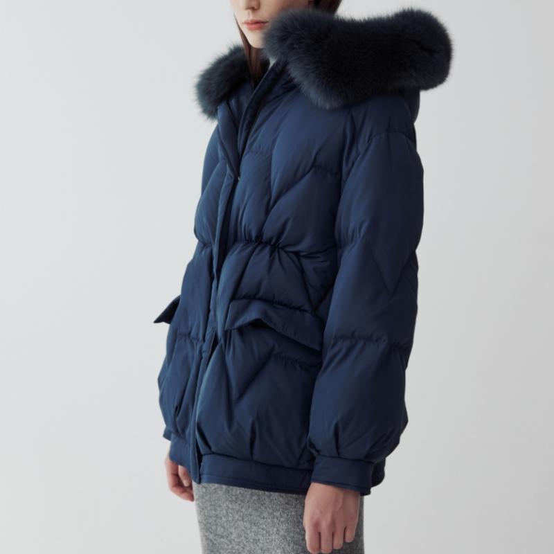 Juicy Couture Женский Сага Мех Лисы Гусиный Пух