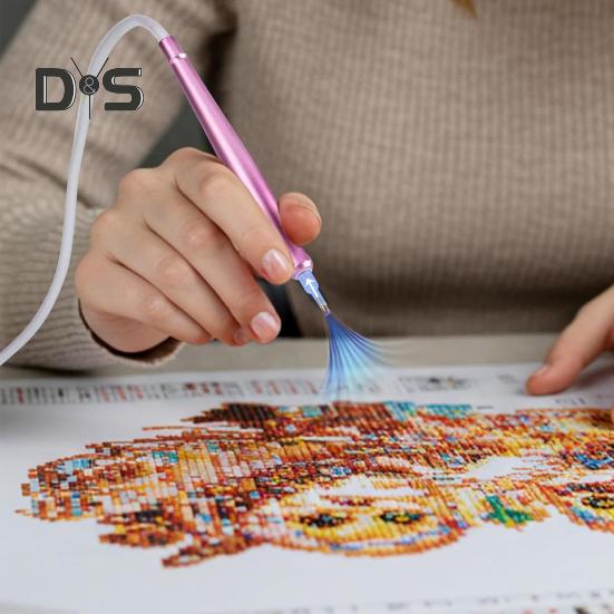 Вакуумная ручка Diamond Art Электрическая ручка Diamond Art Инструмент для размещения алмазов без воска для всех форм алмазов Размеры алмазного искусства