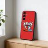 Cute CupHead And MugMan Phone Case For Samsung Galaxy A20,21s,22,31,32,52,53,72,73,80,91 Soft Black Shell