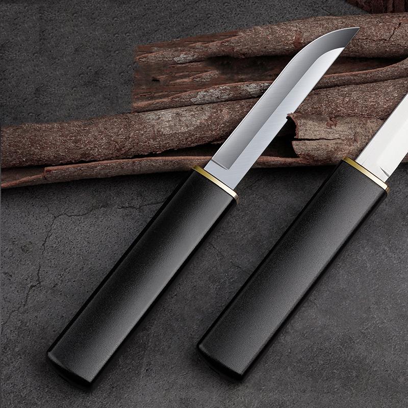 2 шт./компл., нож для фруктов из нержавеющей стали, пластиковая ручка, нож для обвалки, кухонный нож для мяса, овощерезка