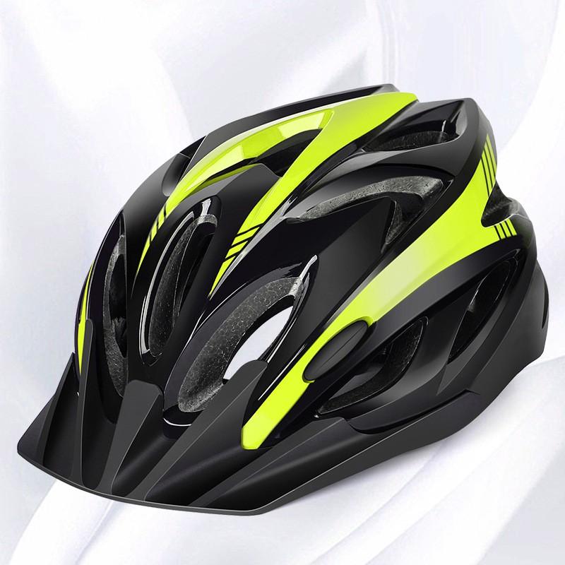 Adult Cycling Helmet With Visor Breathable Mountain Road Bike Men Women Unisex