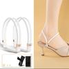 1Pair  Shoes Band Anti-loose for Women Shoelaces Anti-drop Heel Straps Belt Drill Elastic Fixed Belts Rhinestone High Heels