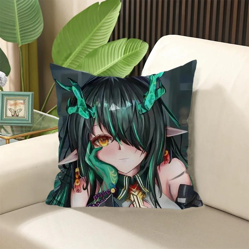 Декоративные подушки Arknights для дивана Элегантные подушки для комнаты Наволочки Наволочка × Наволочки × Мягкие Сон Дом