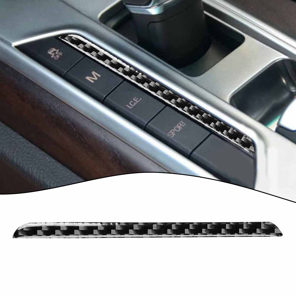 Премиальная карбоновая накладка на боковую индикацию рычага переключения передач для Maserati Ghibli 14 15 защищает салон вашего автомобиля