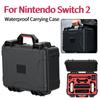 Для Nintendo Switch 2 Полный комплект Портативный чехол Водонепроницаемый Защитный чехол Жесткий корпус Дорожная сумка для хранения Игровые аксессуары
