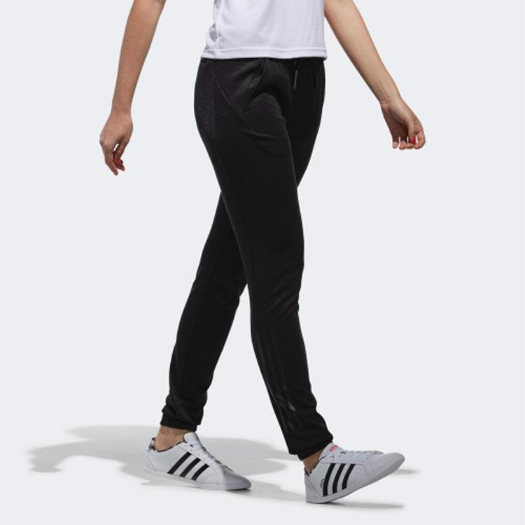 adidas Женские брюки Neo Training Tapered Slim Fit, черные CV7348