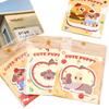 Kawai Ins Cute Sausage Puppy Notes Special Shaped Tearable Message Sticky Cartoon High Value N Times Sticker Lovely Memo Pad