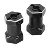 4Pcs/Set Metal RC Wheel Hex Hub 12mm Wheel Hex Hub Crawler Wheel Adapter  For 1/10 RC Crawler