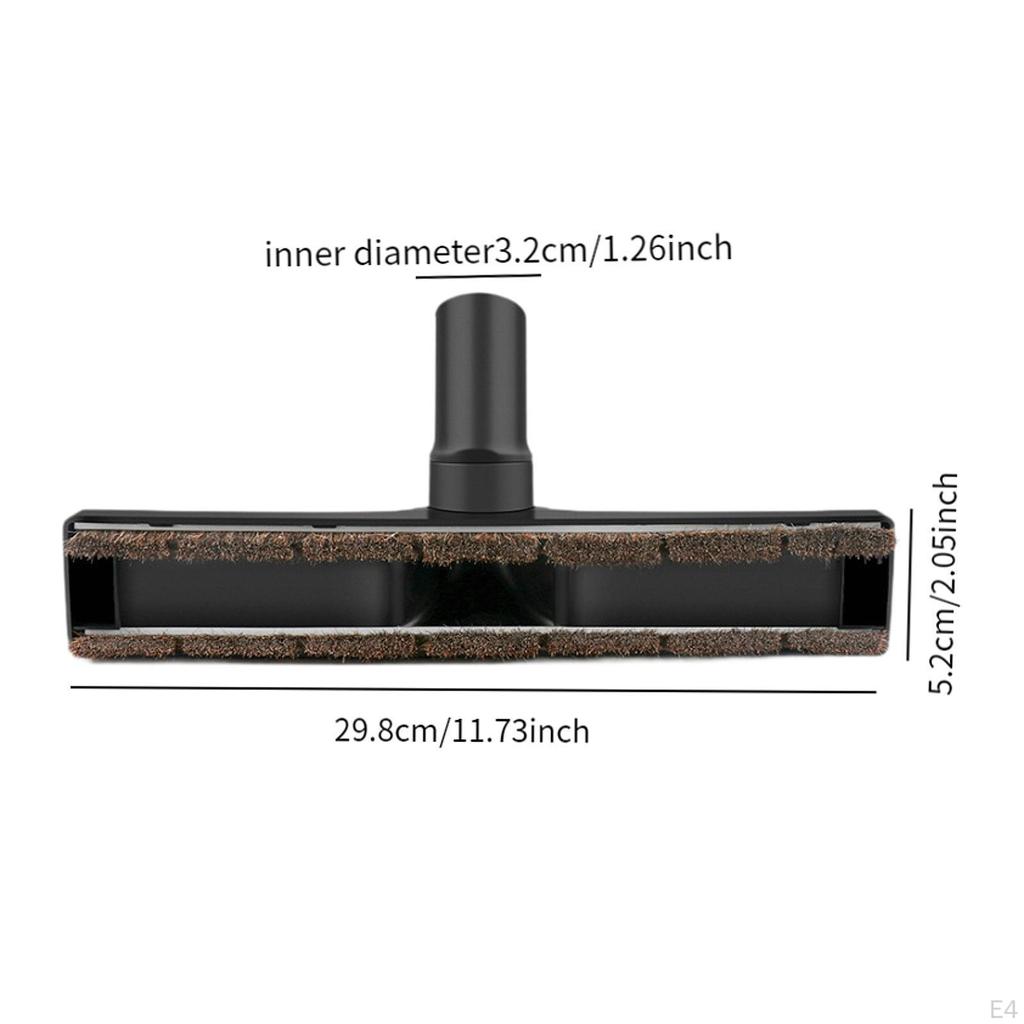 Щетка для пола из твердой древесины, прочная, 12 дюймов, простая установка, диаметр 32 мм