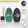 Key Fob Replacement for 2007-2012 Nissan Altima/ 09-14 Maxima & Murano/ 09-12 Infiniti FX35/ 08-13 G37/ 09-13 FX50/ 14-16 Q60 QX70/ 11-12 G25/ 07-08