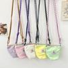 Sweet Dopamine Color Purse Candy Color Crossbody Phone Purse Fashion Canvas Bucket Bag  Students