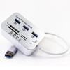 USB-C 7-in-1 Docking Station: USB 3.0 Hub, Card Reader, Aluminum High-Speed Splitter