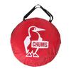 CHUMS Sunshade for 2 H112 x W150 x Pop-Up People, Red, D130cm, CH62-1773-R001-00