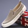 Весенние дышащие мужские туфли S Мужские парусиновые туфли Легкие широкие тканевые туфли с одной ногой Старые пекинские тканевые туфли Повседневная обувь