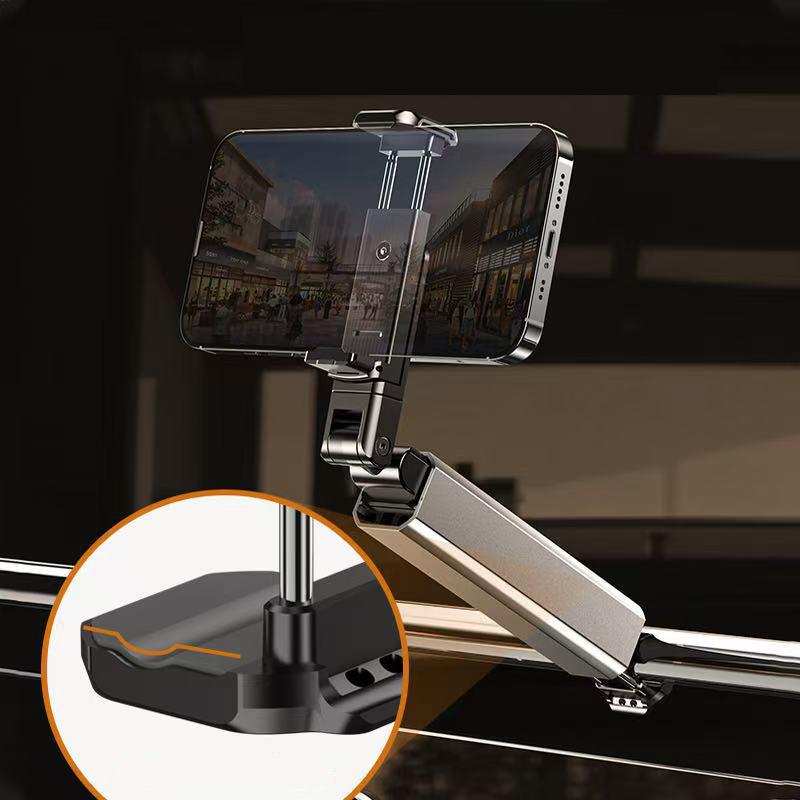 Portable Phone Holder 360° Rotation Desk Station Phone Stand For Live Aluminum Alloy High Quality