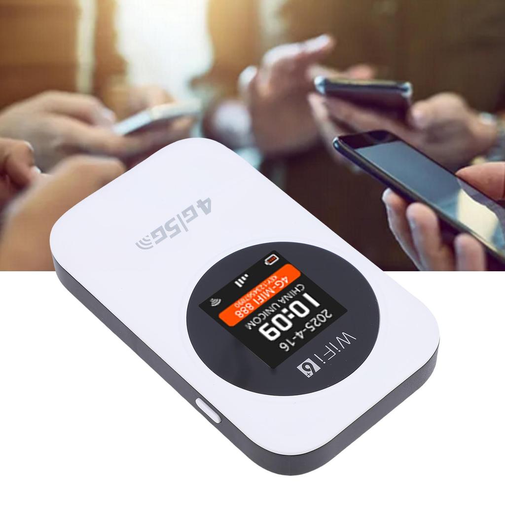 Портативный 4G WiFi-роутер, мобильная беспроводная точка доступа для путешествий, кемпинга, отеля, ЖК-дисплей, аккумулятор 3000 мАч, поддержка SIM-карты, азиатская версия