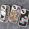 Japan Tokidoki Phone Case For IPhone 16 15 14 13 12 11 Pro Max Plus Leather Soft Cover