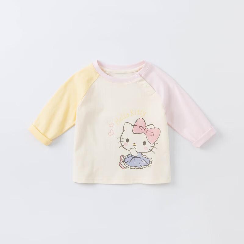 ДЭЙВ И БЕЛЛА Девочкин лонгслив Hello Kitty