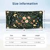 Butterflies Flowers Garden 5 Theme Quick Dry Beach Towel Custom Name Text Print Large Sand Resistant Towel Beach Vacation