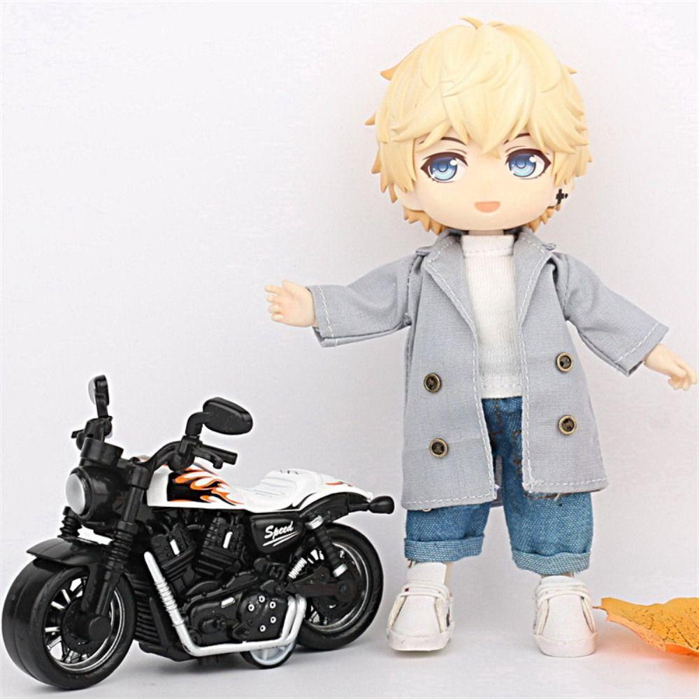 Warm Clothing Doll Coat Jackets Cool Jackets Doll Clothes DIY Toy OB11 Windbreaker Coat  1/12 BJD