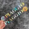 3D Reflective Pedal Stickers for Piaggio Vespa Motorcycle