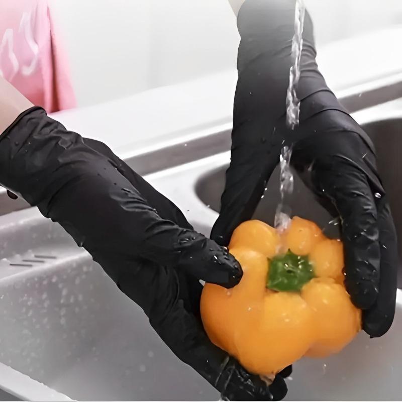 30/50/100 шт. домашние нитриловые перчатки для уборки кухни ванной комнаты стрижки нейл-арта домашних животных эластичные без латекса без пудры S/M/L/XL