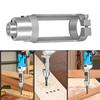 1PC Aluminum Hole Drill Bit Adapter Woodworking Fixing Bracket Drill Bit Professional Attachment Joint Mortiser Bit for Hand Drill