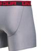 Under Armour Оригинальные трусы-боксеры Boxerjock 6 дюймов, однотонные, мужские, нижнее белье, серые 1277238-025