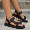 Модные женские сандалии Летние простые повседневные туфли Удобные уличные пляжные сандалии для отпуска Новые легкие туфли на платформе Мужские повседневные туфли