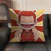 SSlam Dunk cartoon Cushion Cover Natural Linen Organic Fabric DoubleSided Printing Sofa Home Decor Gift Pillow Case