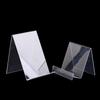 1Pcs Book Display Stand Desktop Book Holder Transparent Acrylic Book Shelf