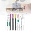 14x Sewing Machine Cleaning Kit Accessories Screwdrivers Double Headed Brush, Maintenance Overlocks
