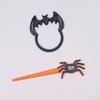 1/2Pcs Halloween Hair Clips Set Bat Weird Halloween Women Hairpins Hair Accessories Holiday Outfits Gifts Photo Props