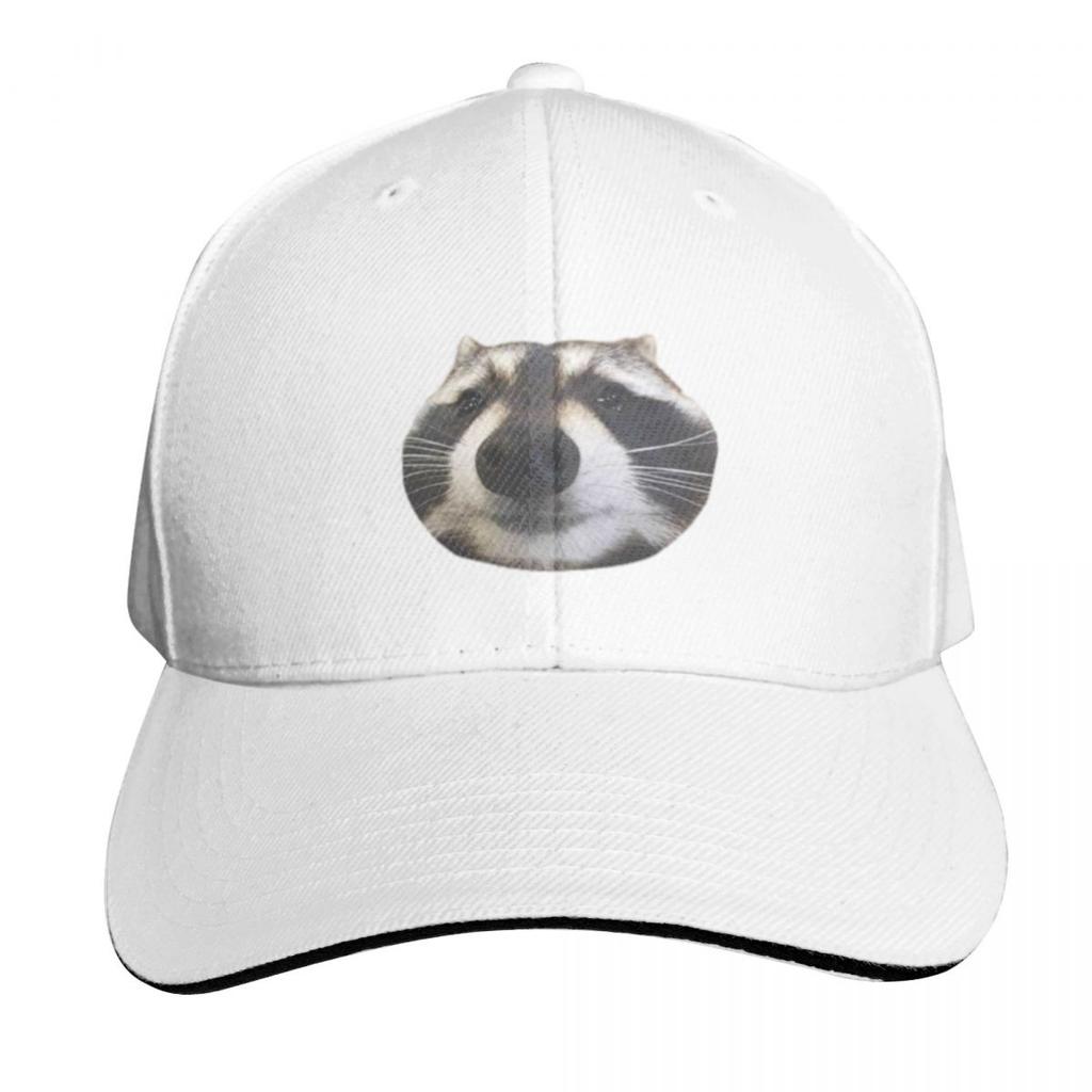 Funny boy raccoon set meme pack () Baseball Cap Golf Hat Dropshipping Hat Luxury Brand sun hat Hats For Women Unisexs