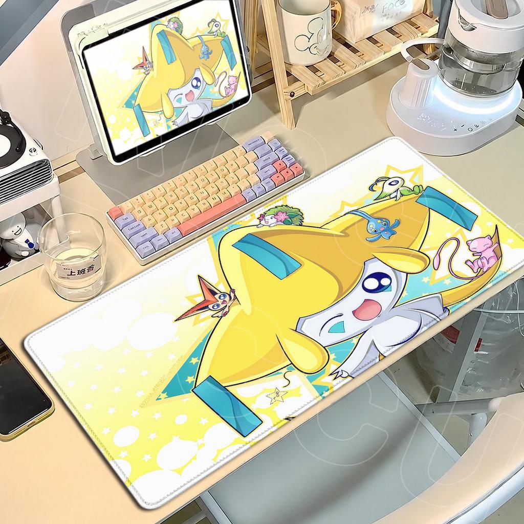 PJirachi ESport Gaming Desktop Carpet AntiSlip Rubber Laptop Keyboard Mats Pc Office Accessories Large Anime Mauspads