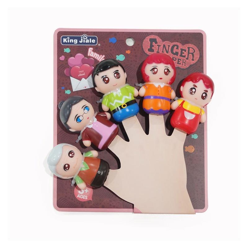 Soft Pvc Animal Finger Puppets For Early Education And Family Fun Halloween Pumpkin Monster