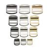 5pcs 3 Colors Slider Adjust Buckles Metal Bag Garment Metal Ladder Lock  DIY Backpack Straps