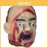Horror Latex Foam Zombie Dry Corpse Hanging Head For Halloween Escape Room Decor And Costume