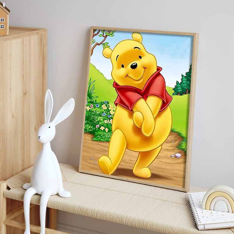 Disney Алмазная мозаика Винни-Пух 5D DIY Стразы Алмазная вышивка Крестик Домашний и Свадебный Декор